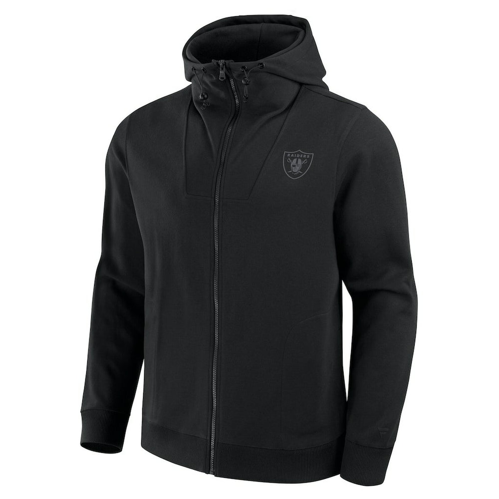 Las Vegas Raiders Unisex Front Office Full-Zip Hoodie Black - Fanatics