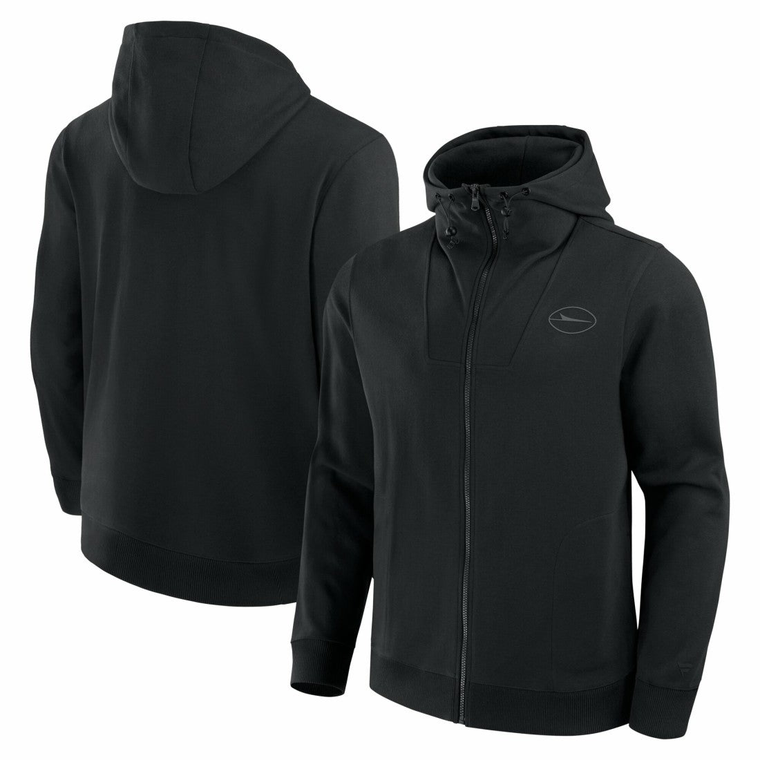 New York Jets Unisex Front Office Full-Zip Hoodie Black - Fanatics