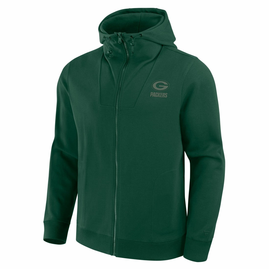 Green Bay Packers Unisex Front Office Full-Zip Hoodie Green - Fanatics