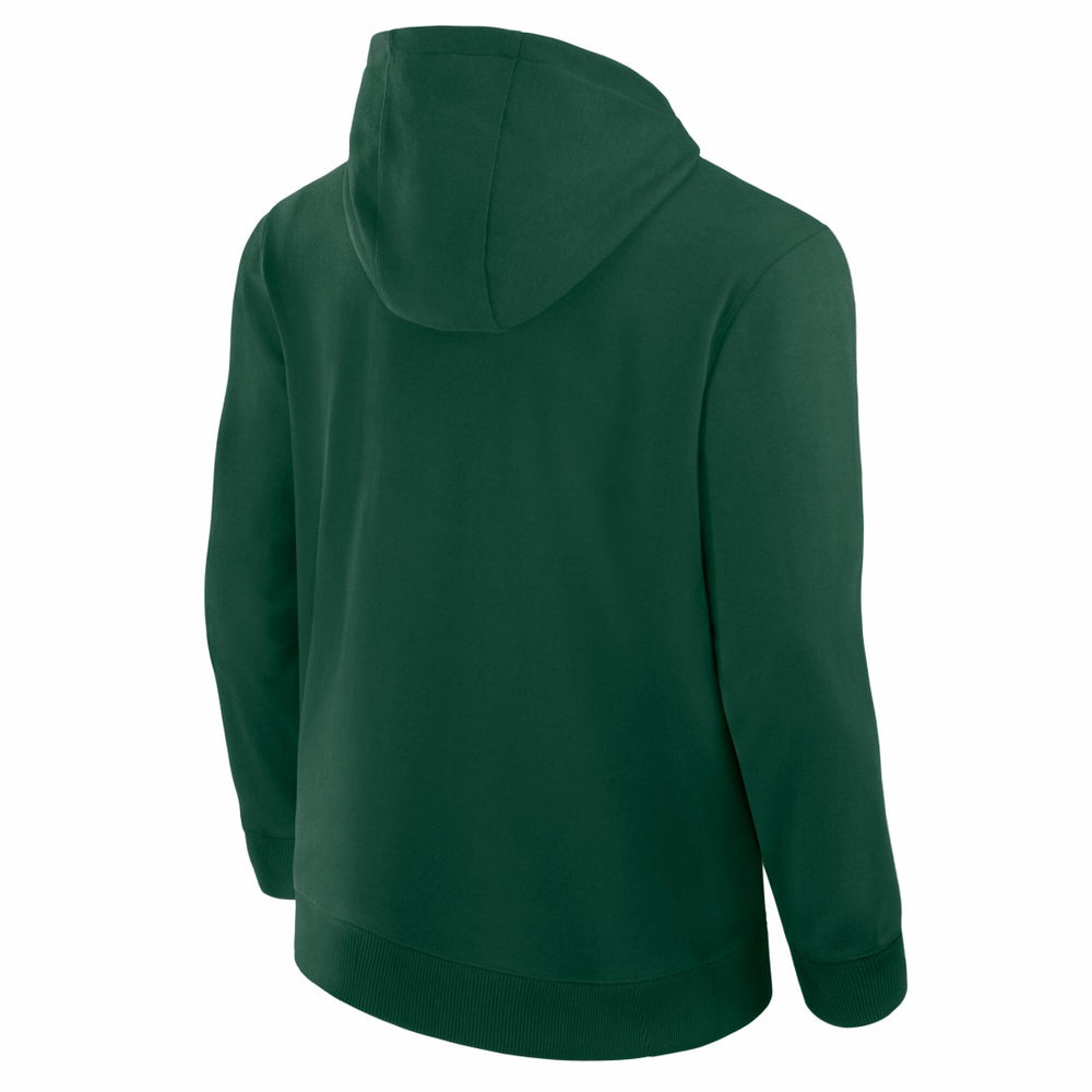 Green Bay Packers Unisex Front Office Full-Zip Hoodie Green - Fanatics