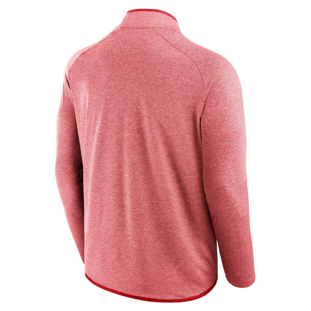 Kansas City Chiefs Unisex Front Office Performance Primary Quarter-Zip Jacket Red - Fanatics