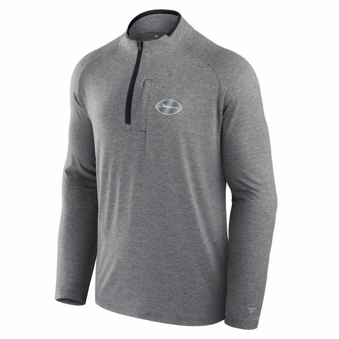 New York Jets Unisex Front Office Performance Primary Quarter-Zip Jacket Charcoal - Fanatics