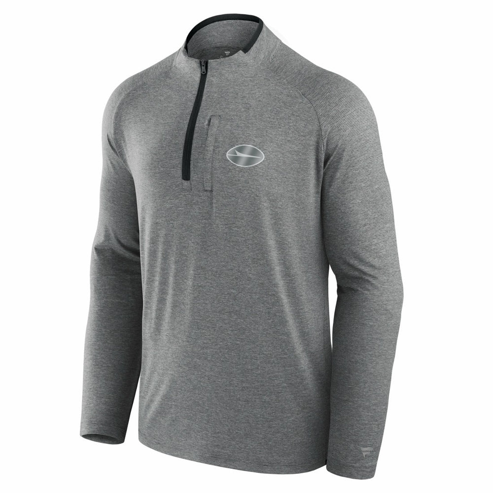 New York Jets Unisex Front Office Performance Primary Quarter-Zip Jacket Charcoal - Fanatics