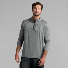 New York Jets Unisex Front Office Performance Primary Quarter-Zip Jacket Charcoal - Fanatics