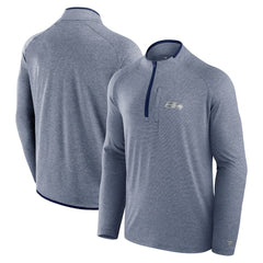 Seattle Seahawks Unisex Front Office Performance Primary Quarter-Zip Jacket College Navy - Fanatics