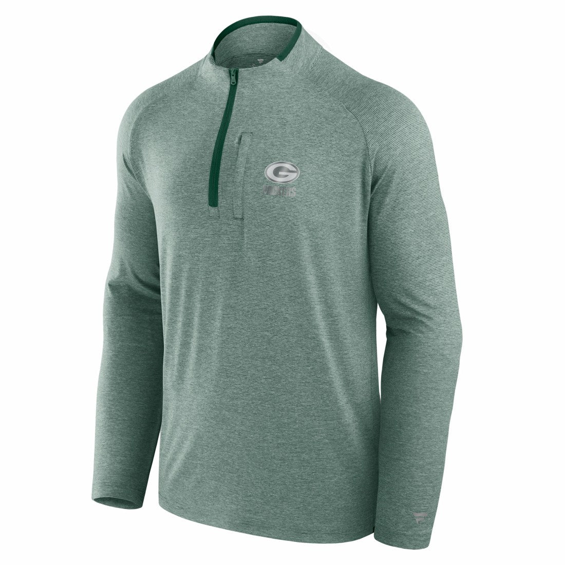 Green Bay Packers Unisex Front Office Performance Primary Quarter-Zip Jacket Green - Fanatics