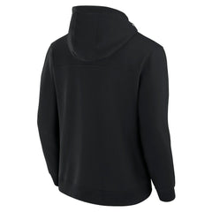 Miami Dolphins Unisex Front Office Tonal Tri-Blend Pullover Hoodie Black - Fanatics