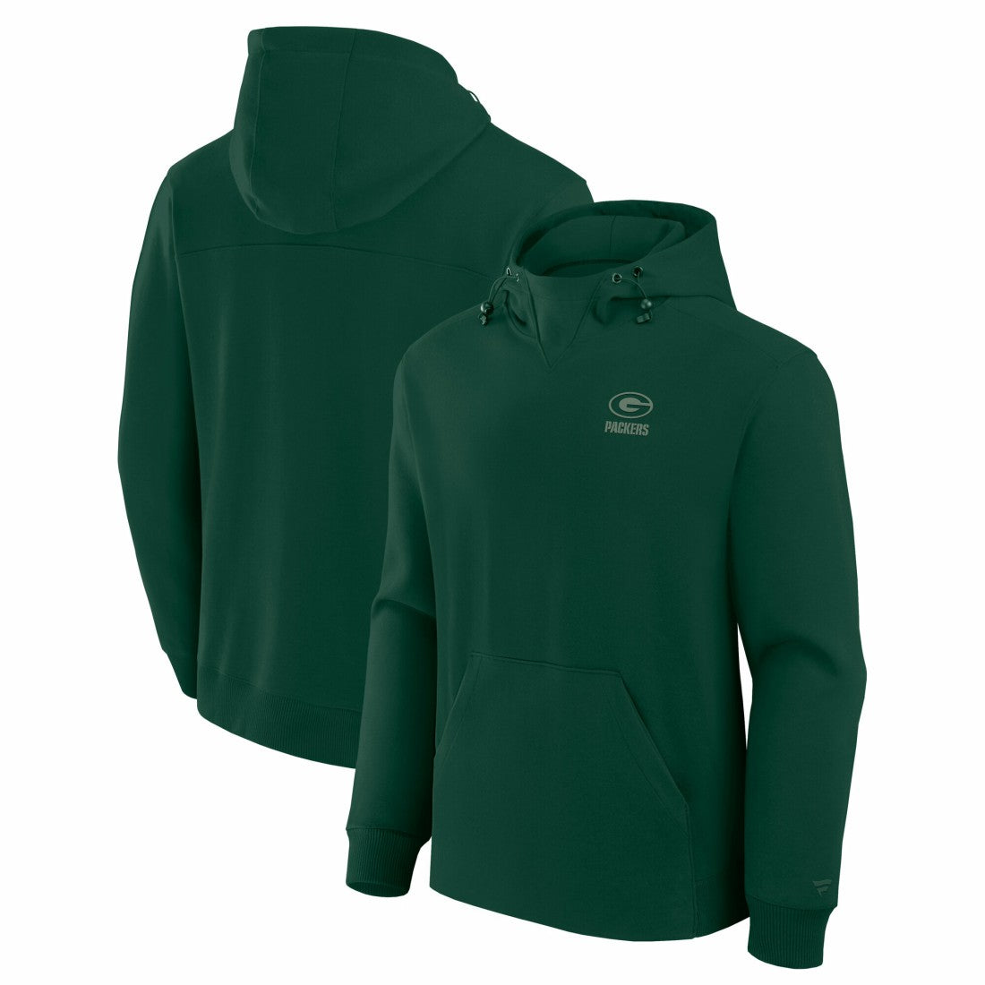 Green Bay Packers Unisex Front Office Tonal Tri-Blend Pullover Hoodie Green - Fanatics