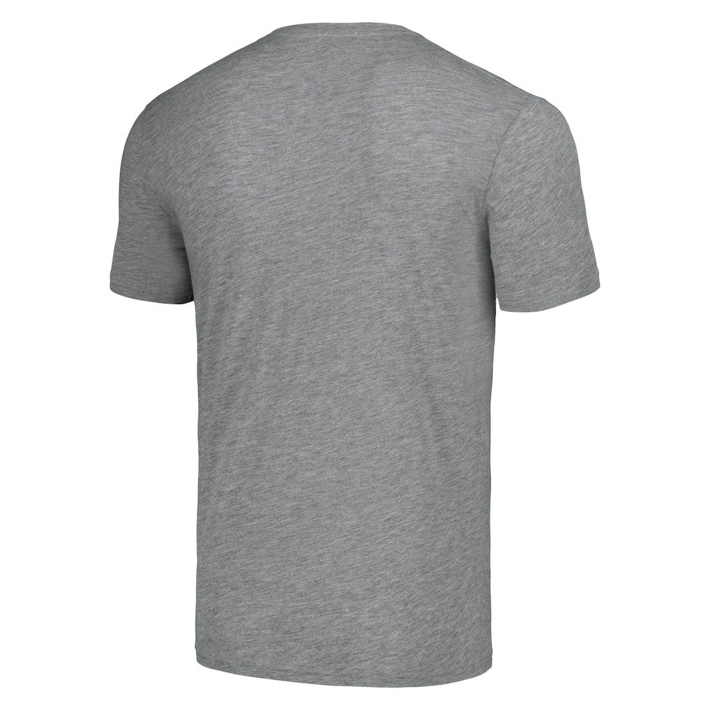 James Harrison Pittsburgh Steelers Homage Unisex NFL Blitz Retired Player Tri-Blend T-Shirt Heathered Heather Gray - NFL