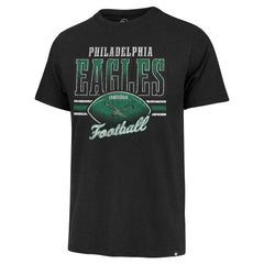 Philadelphia Eagles '47 Gridiron Classics Last Call Franklin T-Shirt Black - 47 brand