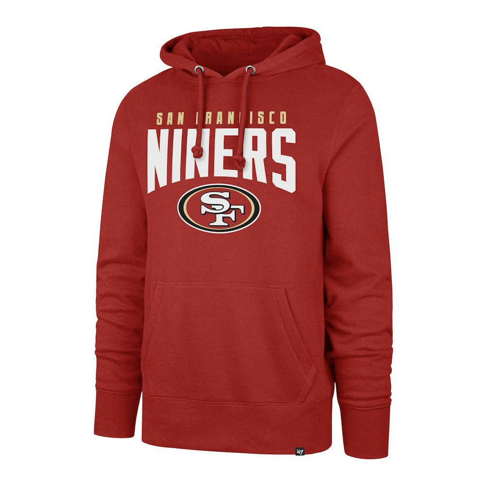 San Francisco 49ers '47 Headline Pullover Hoodie Scarlet - 47 brand