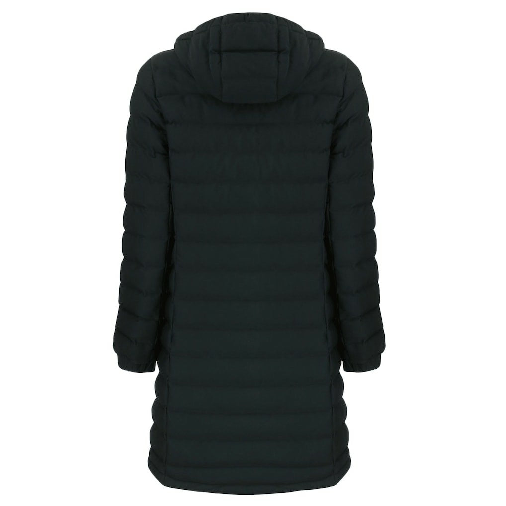 Indianapolis Colts Cutter & Buck Women's Throwback Logo Mission Ridge Repreve Eco Insulated Full-Zip Puffer Jacket Black - NFL