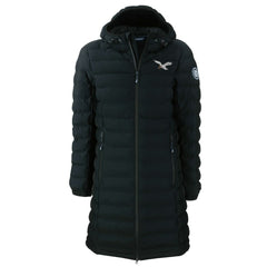 Philadelphia Eagles Cutter & Buck Women's Throwback Logo Mission Ridge Repreve Eco Insulated Full-Zip Puffer Jacket Black - NFL