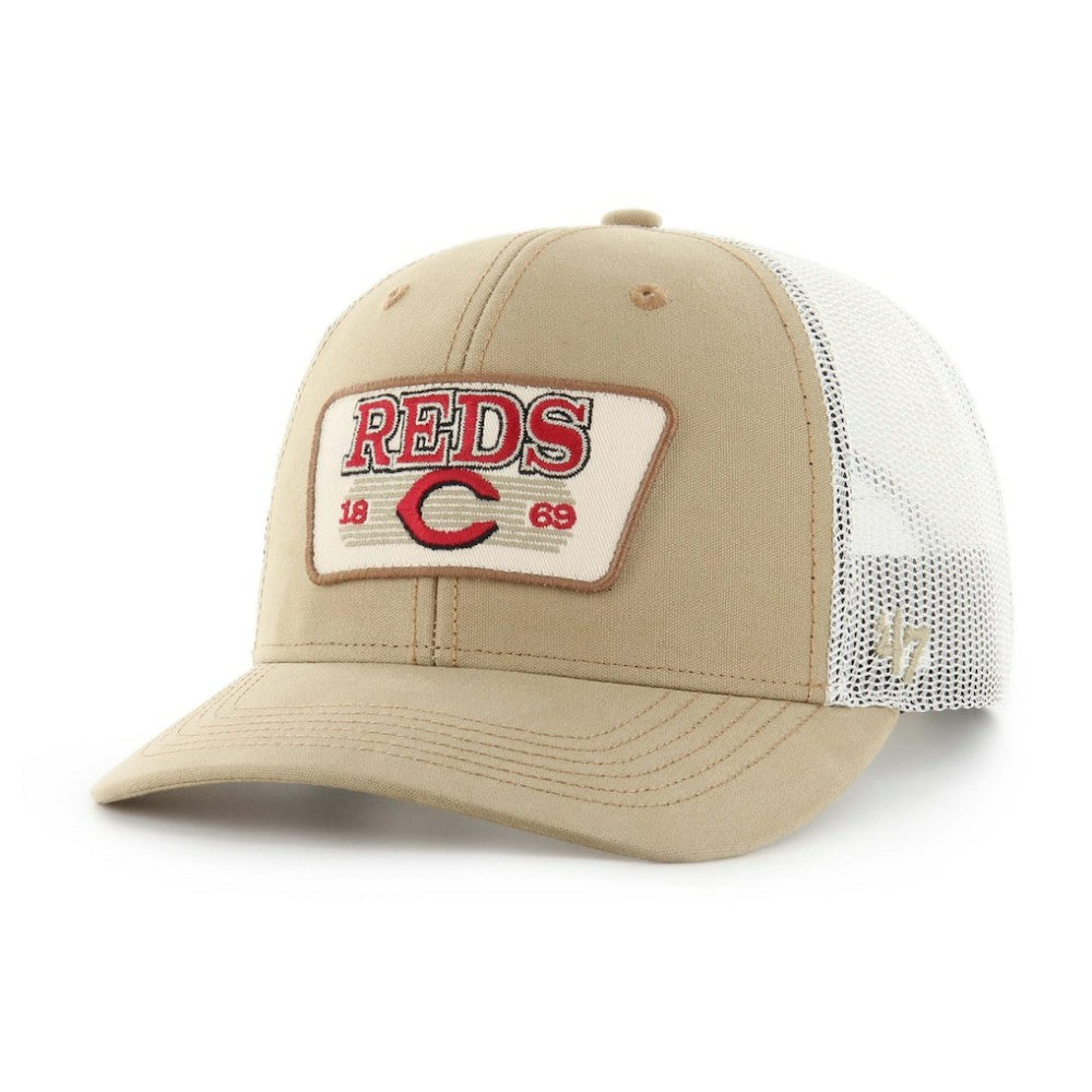Cincinnati Reds '47 Ridgewood Trucker Adjustable Hats Lifestyle