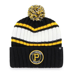 Pittsburgh Pirates '47 Plateau Cuffed Knit Hat with Pom On Sale