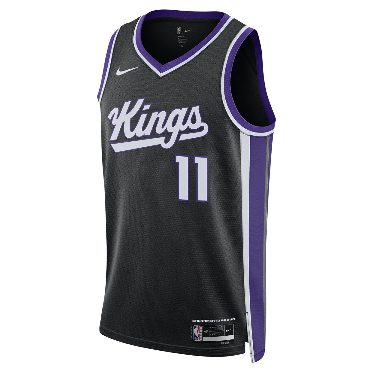 Domantas Sabonis Sacramento Kings Unisex Swingman Player Jersey - Icon Edition - Black | NBA Jerseys