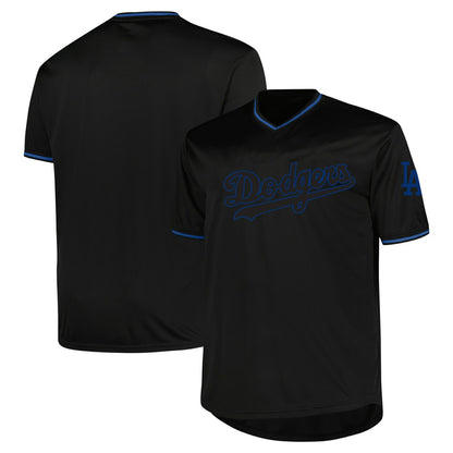 Los Angeles Dodgers Profile Big & Tall Pop Fashion Jersey - Black | MLB Jerseys