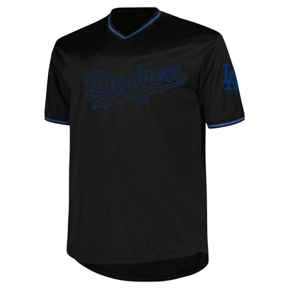 Los Angeles Dodgers Profile Big & Tall Pop Fashion Jersey - Black | MLB Jerseys