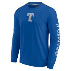 Texas Rangers Fanatics Elements Strive Long Sleeve T-Shirt discount