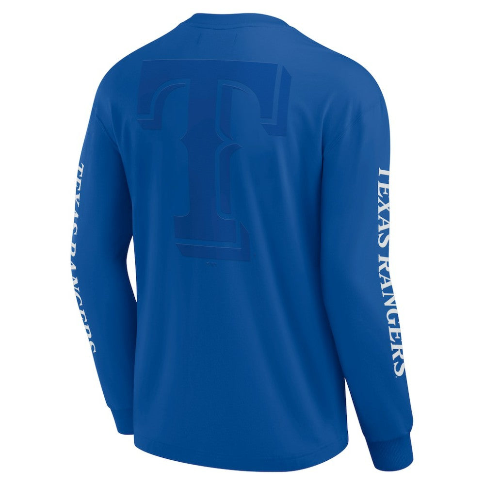 Texas Rangers Fanatics Elements Strive Long Sleeve T-Shirt discount