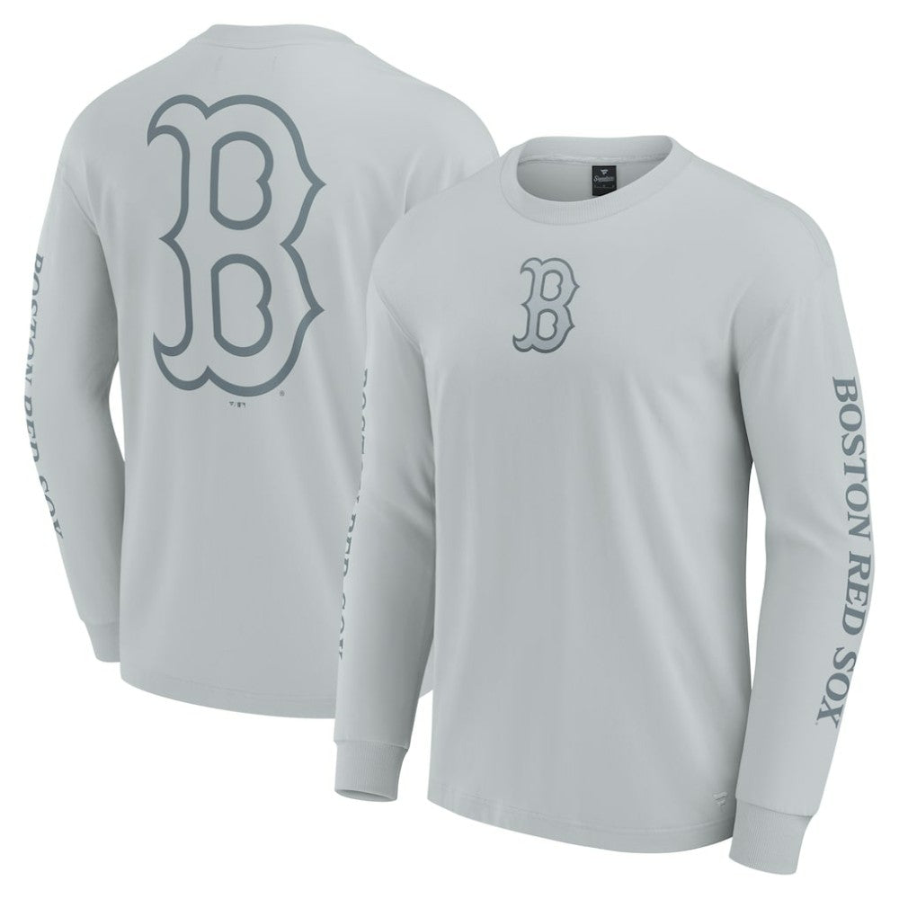 Boston Red Sox Fanatics Elements Strive Long Sleeve T-Shirt On Sale