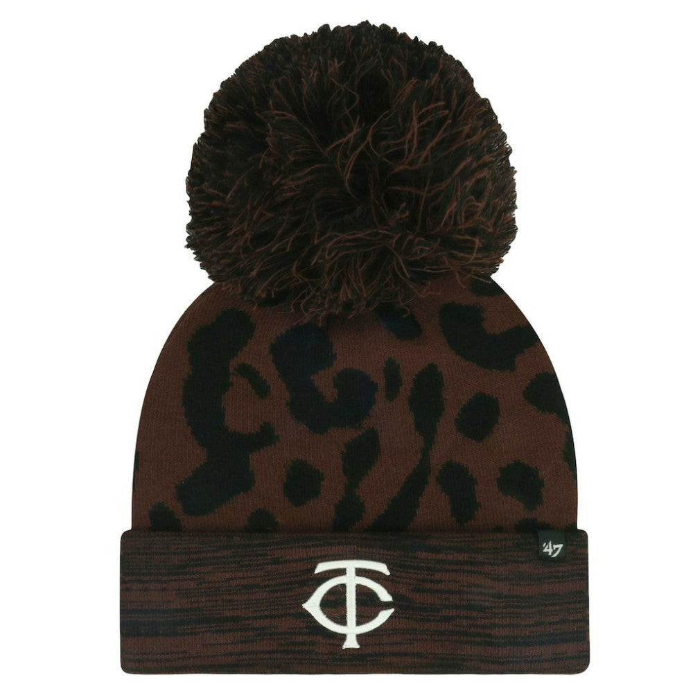 Minnesota Twins '47 Women's Rosette Cuffed Knit Hat with Pom Lifestyle
