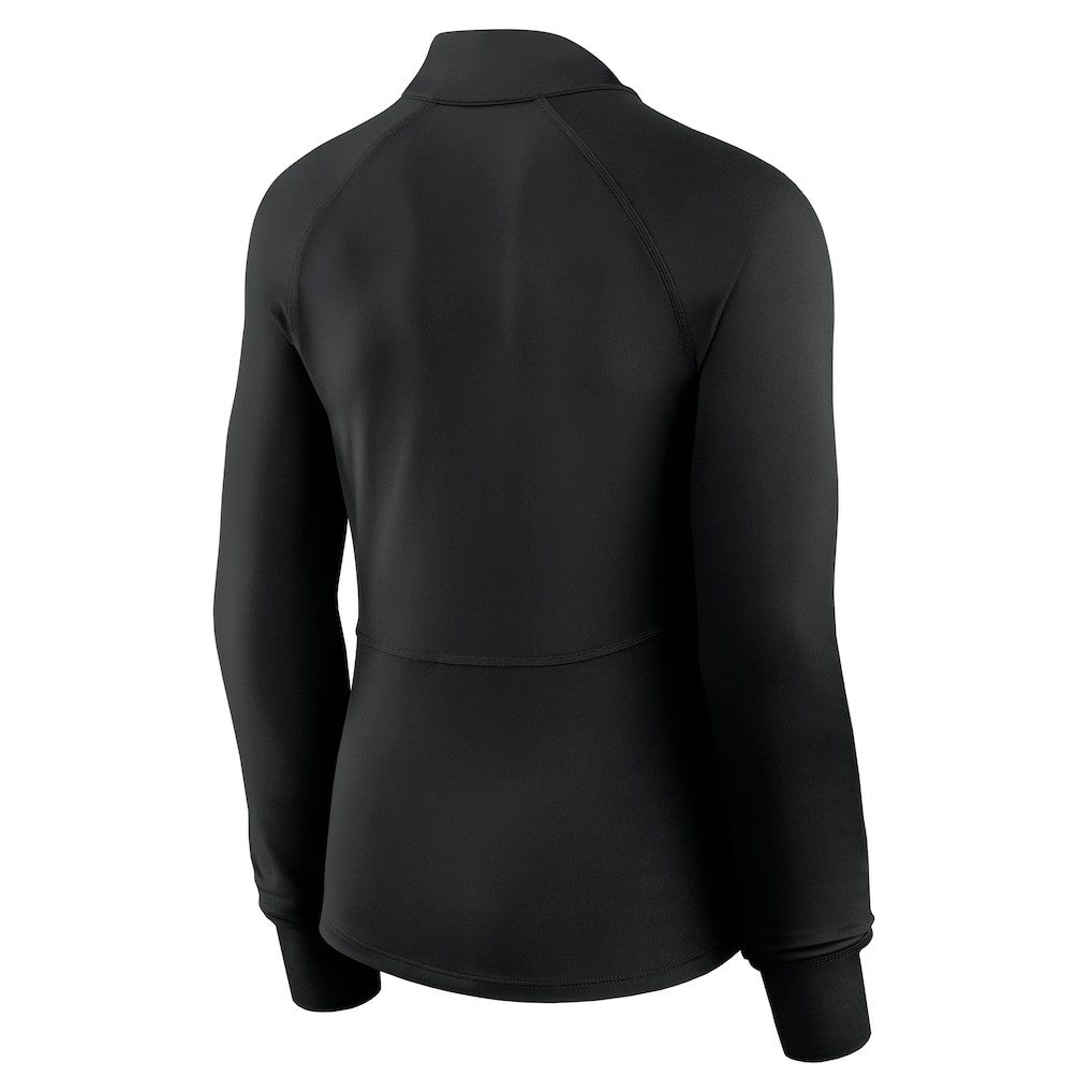 Miami Dolphins Women's Elements Quarter-Zip Jacket Black - Fanatics