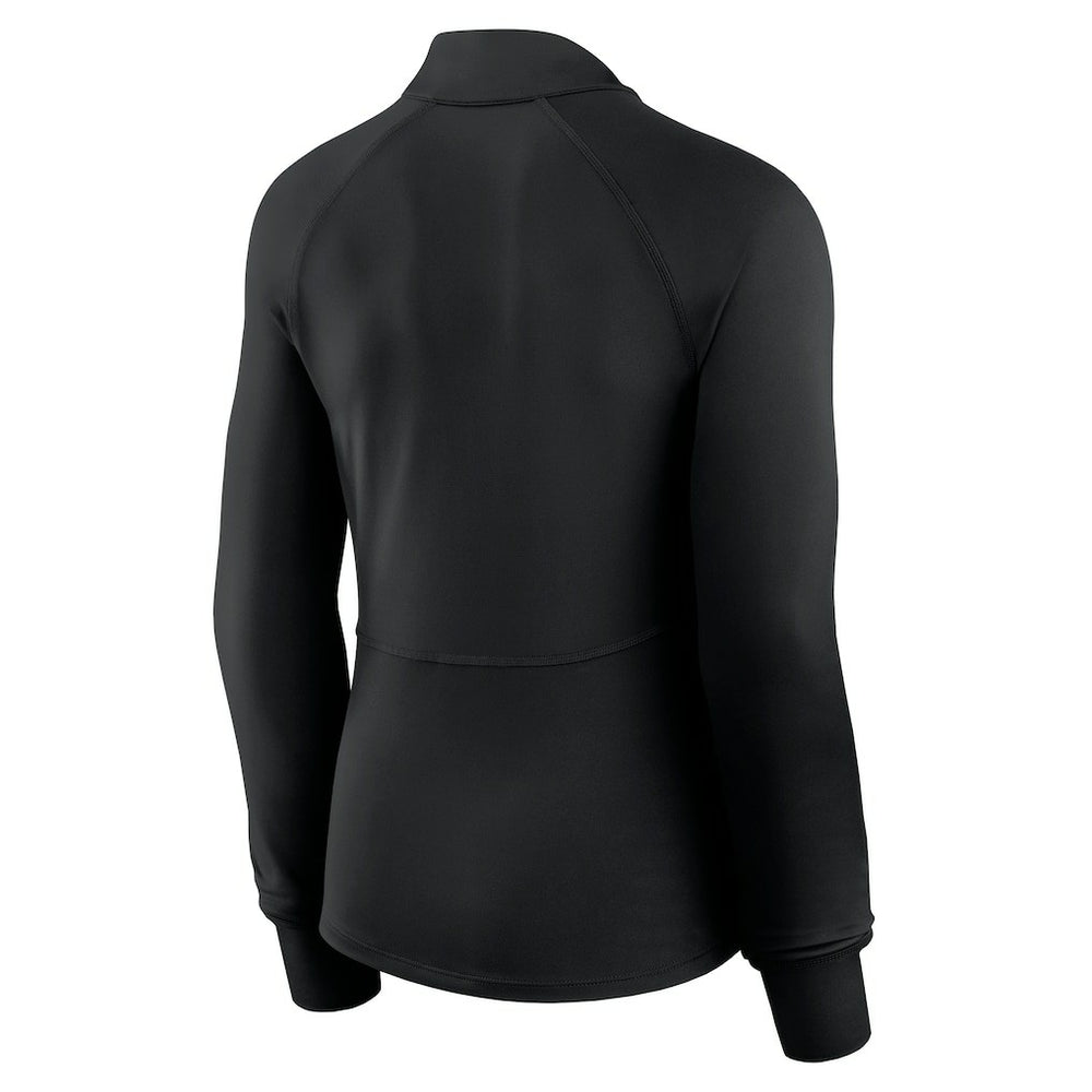 Miami Dolphins Women's Elements Quarter-Zip Jacket Black - Fanatics