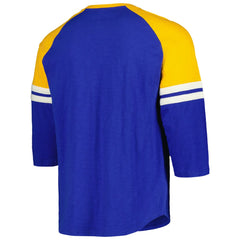 Milwaukee Brewers Mitchell & Ness Cooperstown Collection Legendary Raglan Slub Henley 3/4-Sleeve T-Shirt Near Me