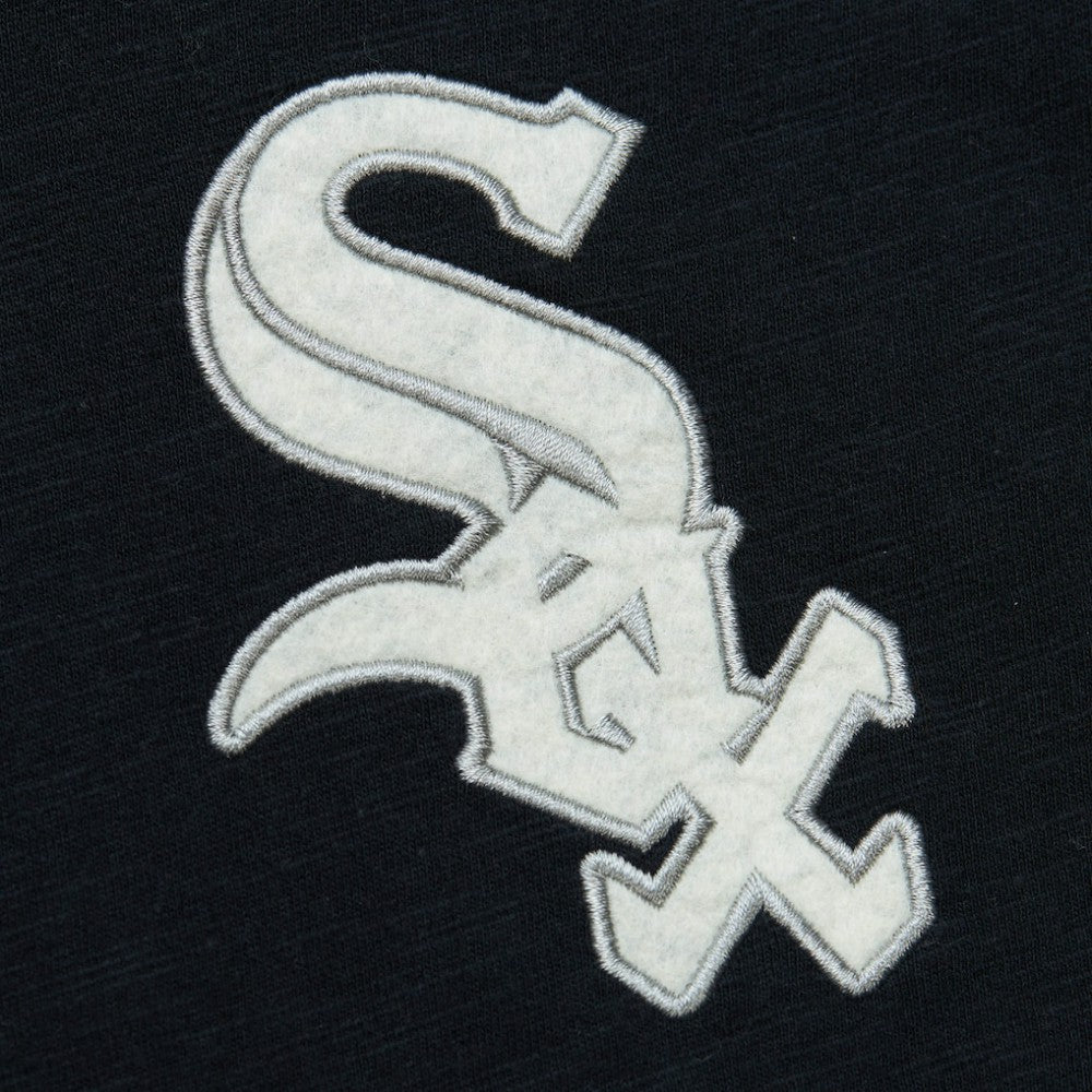 Chicago White Sox Mitchell & Ness Cooperstown Collection Legendary Raglan Slub Henley 3/4-Sleeve T-Shirt Clearance