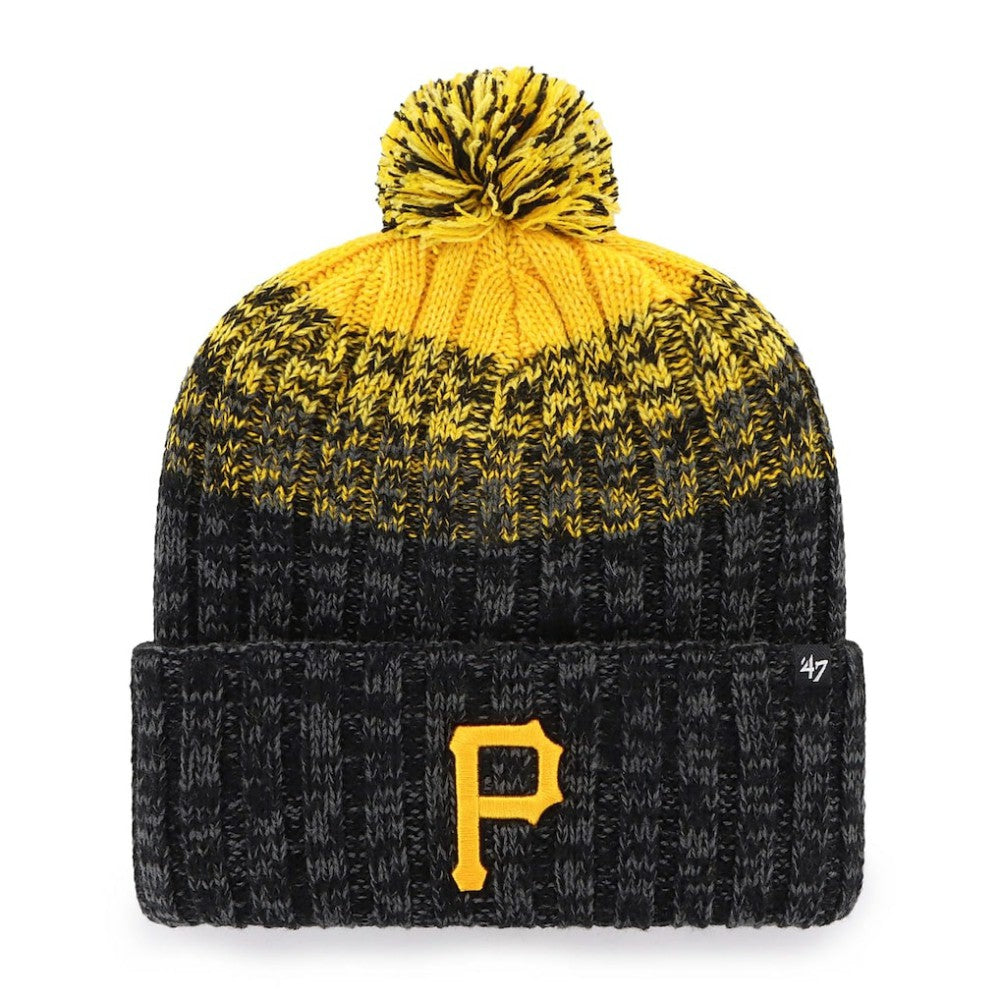 Pittsburgh Pirates '47 Youth Cascade Cuffed Knit Hat with Pom  Lifestyle