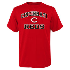 Cincinnati Reds Youth Heart & Soul T-Shirt Lifestyle