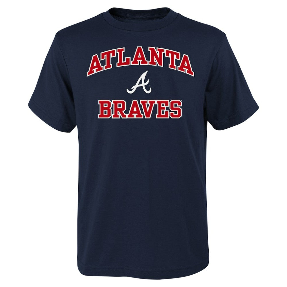 Atlanta Braves Youth Heart & Soul T-Shirt Clearance