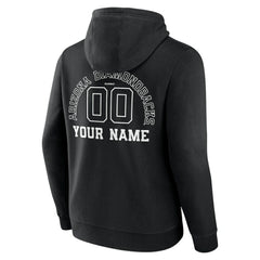 Arizona Diamondbacks Monochrome Personalized Name & Number Pullover Hoodie Near Me