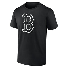 Boston Red Sox Monochrome Personalized Name & Number T-Shirt for sale