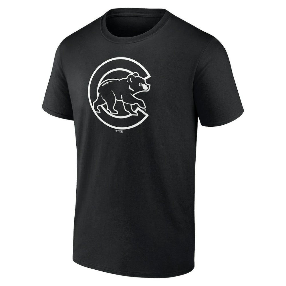 Chicago Cubs Monochrome Personalized Name & Number T-Shirt discount