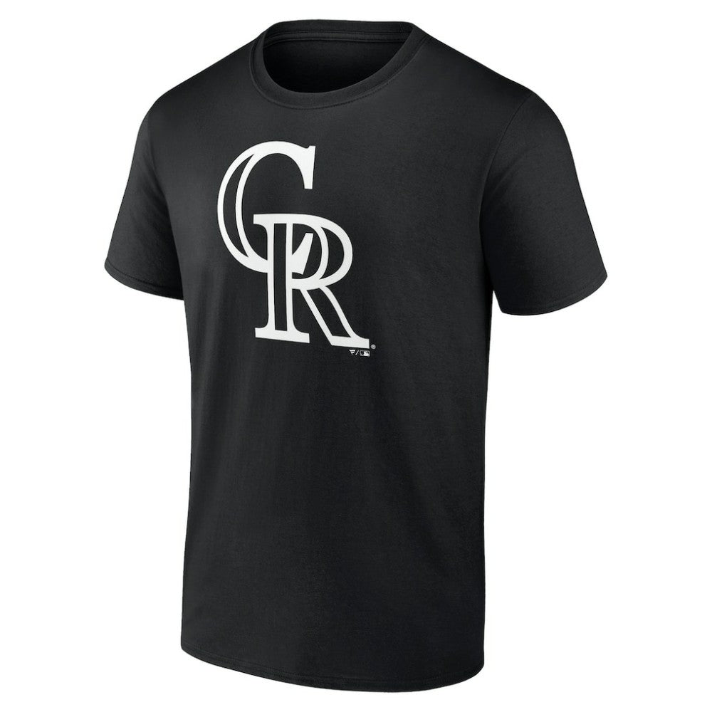 Colorado Rockies Monochrome Personalized Name & Number T-Shirt for sale