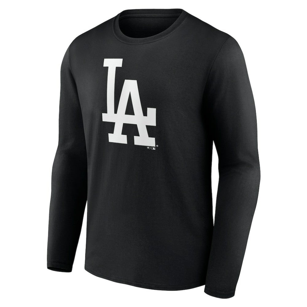 Los Angeles Dodgers Monochrome Personalized Name & Number Long Sleeve T-Shirt Sale