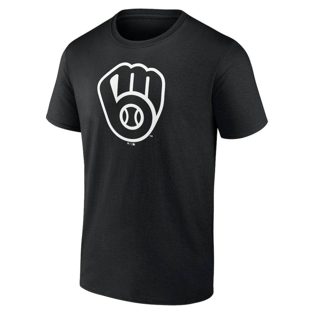 Milwaukee Brewers Monochrome Personalized Name & Number T-Shirt Sale