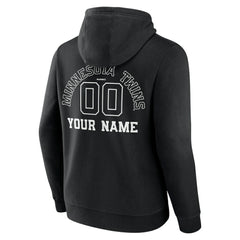 Minnesota Twins Monochrome Personalized Name & Number Pullover Hoodie Sale