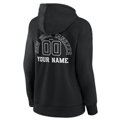 New York Yankees Women's Monochrome Personalized Name & Number Pullover Hoodie for sale