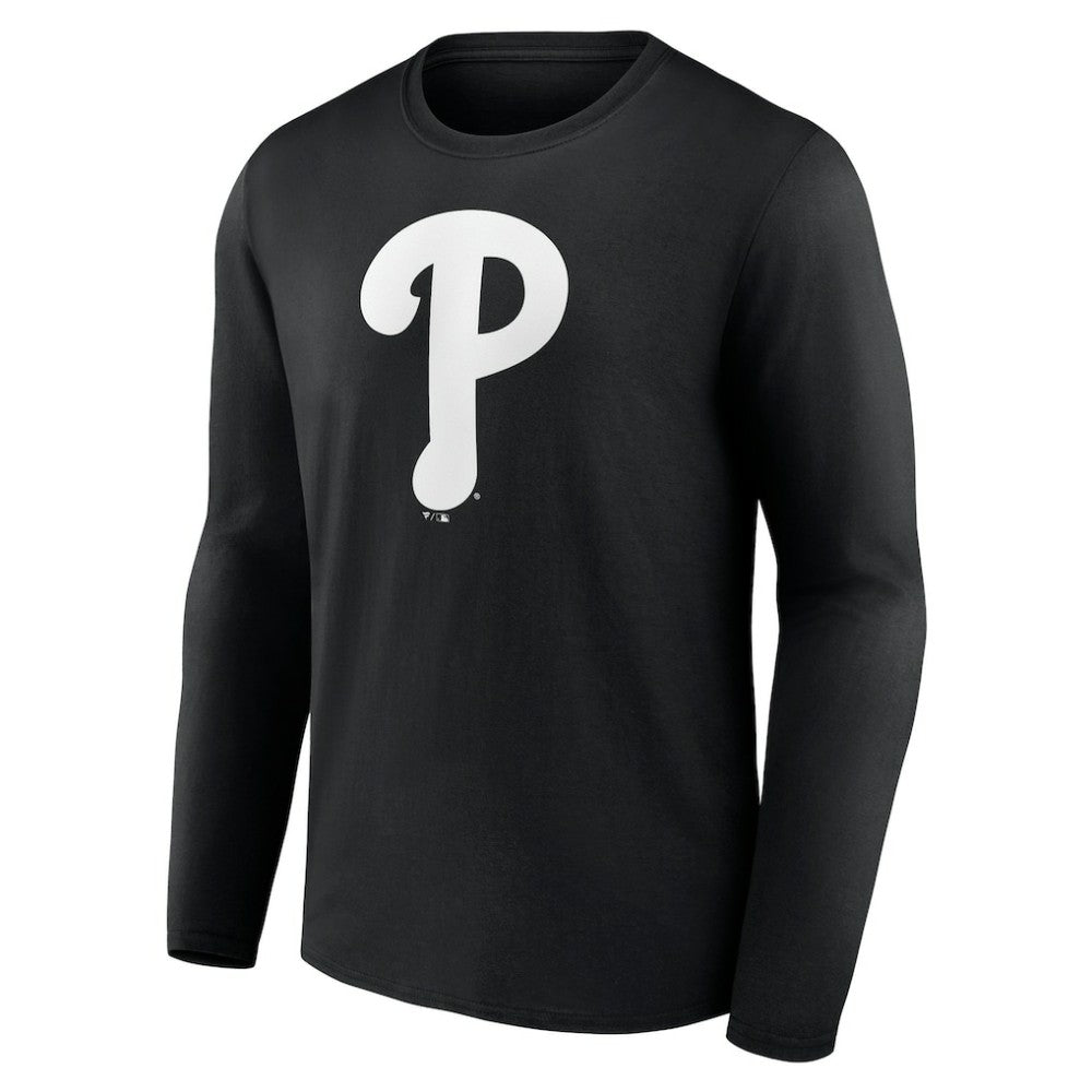 Philadelphia Phillies Monochrome Personalized Name & Number Long Sleeve T-Shirt Online