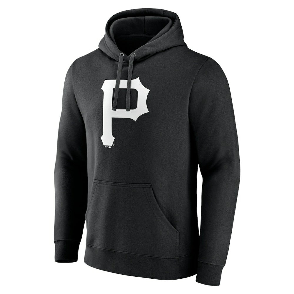 Pittsburgh Pirates Monochrome Personalized Name & Number Pullover Hoodie for sale