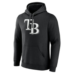Tampa Bay Rays Monochrome Personalized Name & Number Pullover Hoodie discount