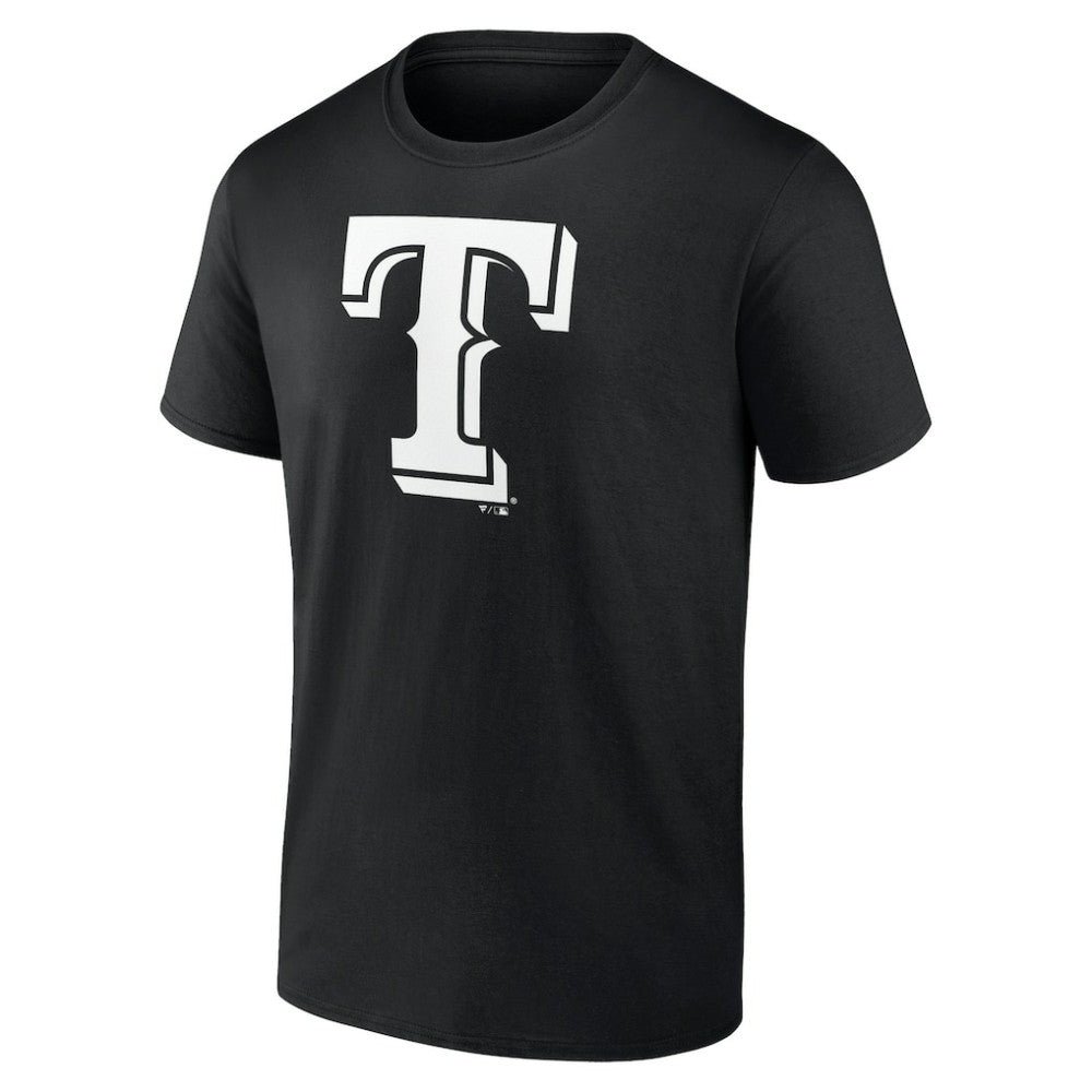 Texas Rangers Monochrome Personalized Name & Number T-Shirt Online