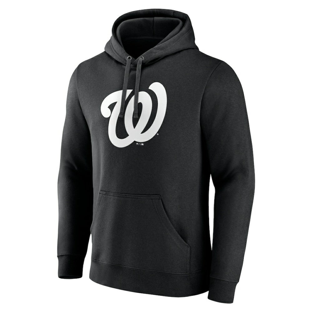 Washington Nationals Monochrome Personalized Name & Number Pullover Hoodie Clearance