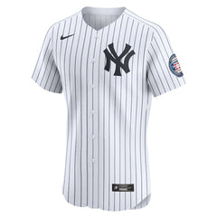 Derek Jeter New York Yankees Nike Home 2020 Hall of Fame Induction Patch Elite Player Jersey Lifestyle