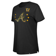 Atlanta Braves New Era Women's Armed Forces Day T-Shirt Clearance