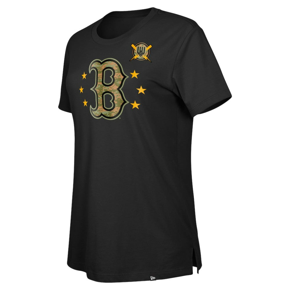 Boston Red Sox New Era Women's Armed Forces Day T-Shirt Online