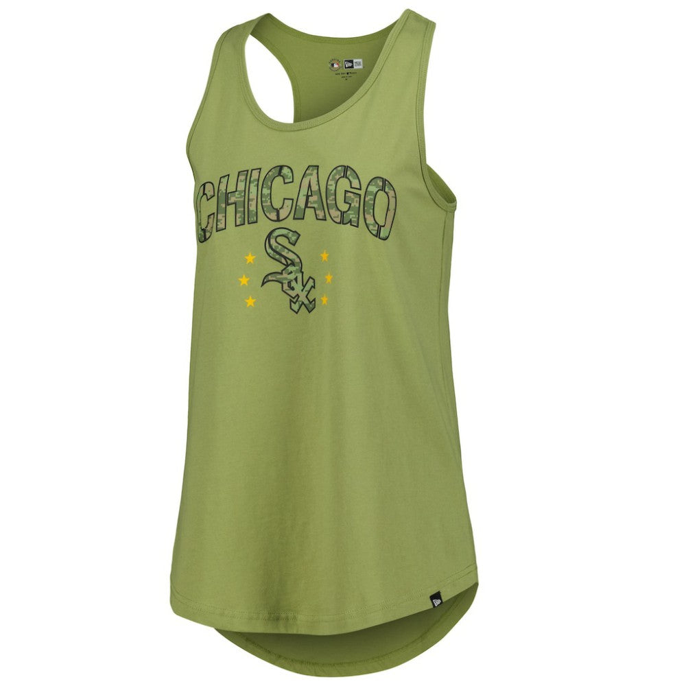 Chicago White Sox New Era Women's Armed Forces Day Tank Top Sale